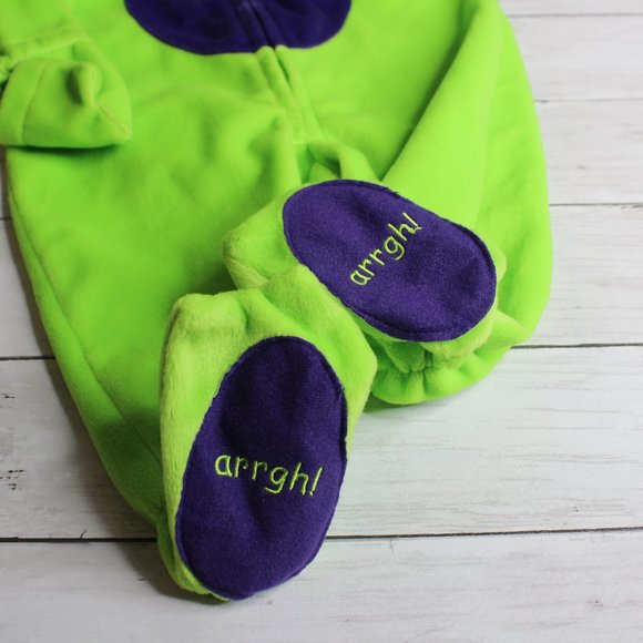 Plush Dinosaur Halloween Costume Set Size 6 9 Months - Picture 8 of 13